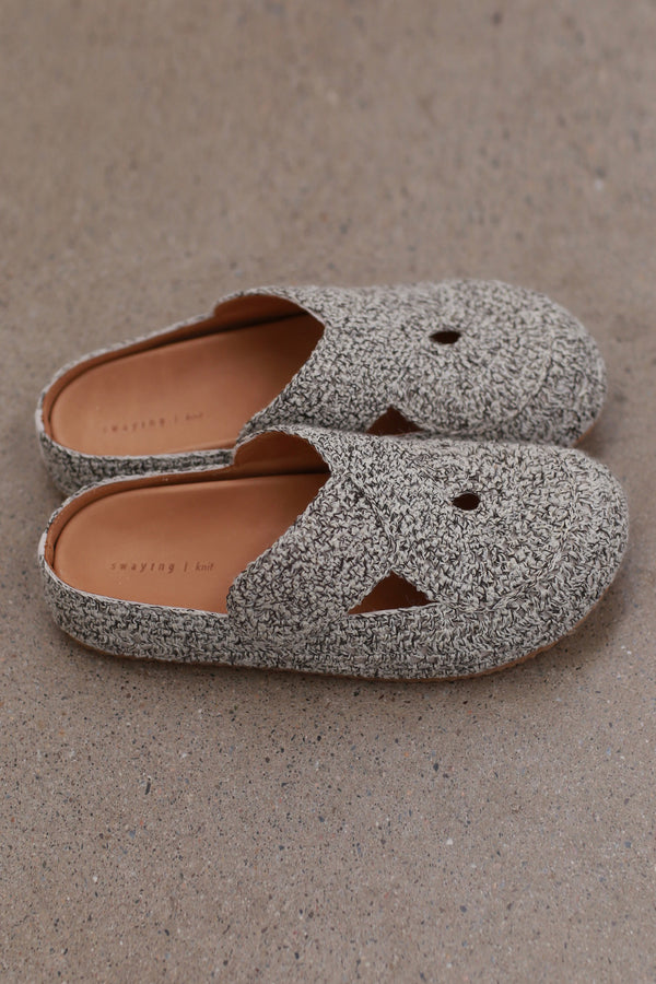 SWAYING Crochet Birkenstock SW-SW25SS4P10-HB Black and White